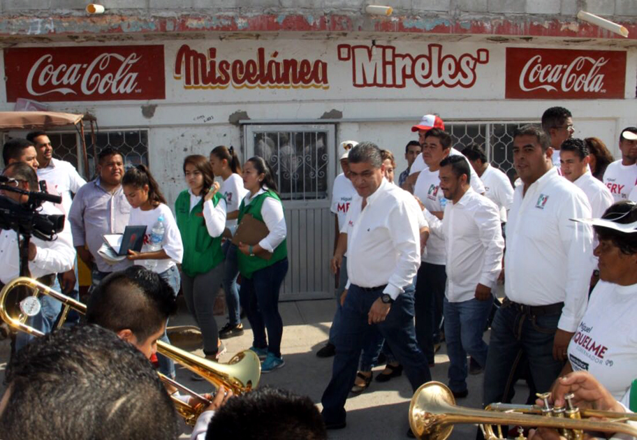 Miguel Riquelme, candidato del PRI a la gubernatura de Coahuila.