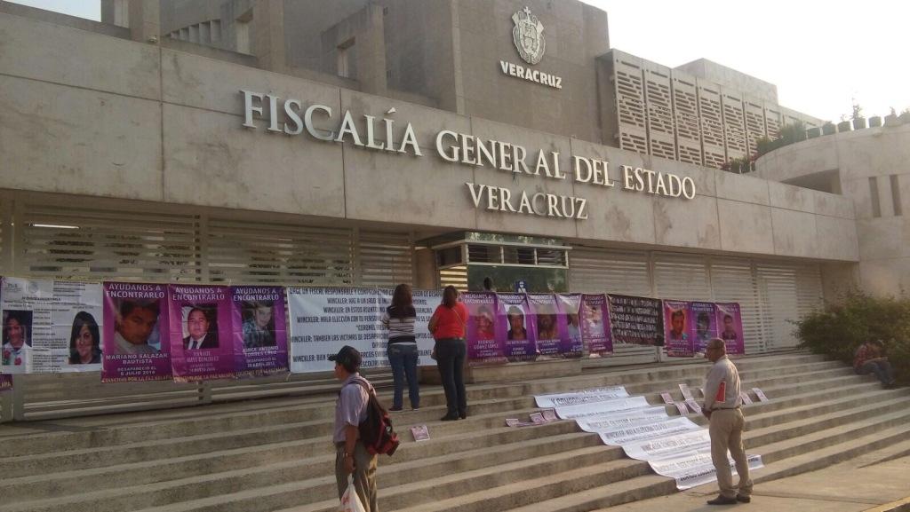 Acusan a la Fiscalía de Veracruz de dar nulos resultados en los casos de desaparición. 