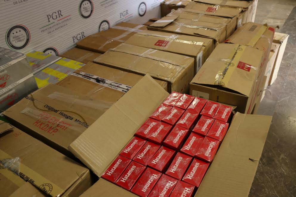 Asegura PGR Jalisco más casi 5 mil cigarros apócrifos