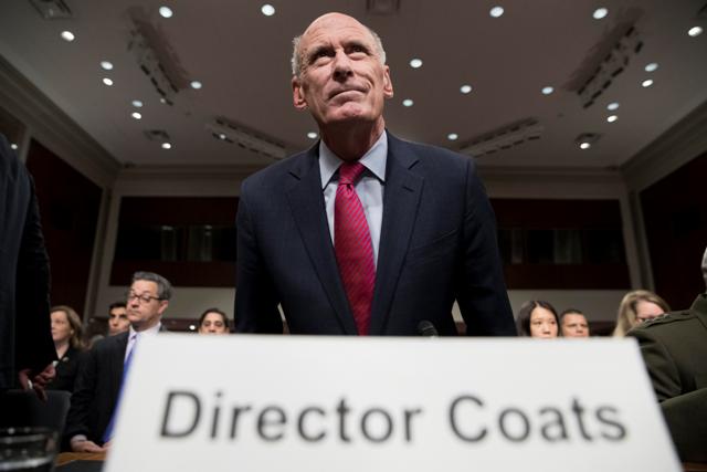 El director de la Agencia Nacional de Inteligencia (CIA), Dan Coats.