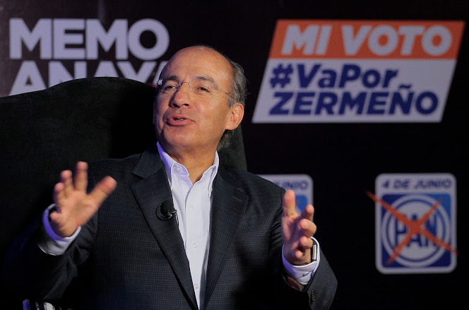 Felipe Calderón Hinojosa, ex Presidente de México.