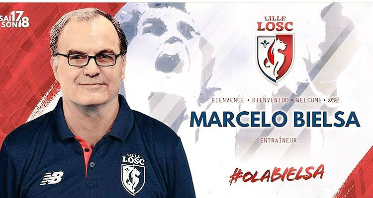 Mercelo Bielsa es presentado como nuevo entrenador del 'LOSC'