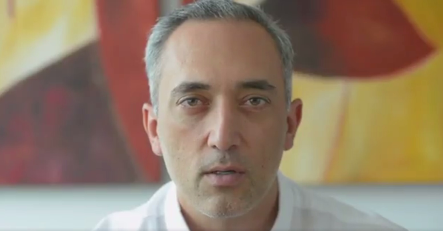 El candidato de la coalición PAN-PRD a la alcaldía de Orizaba, Daniel Zairick.