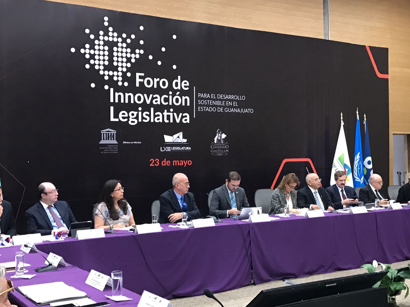Ayer se celebró el Quinto Foro de Innovación Legislativa en Guanajuato. Foto: Carlos Olvera