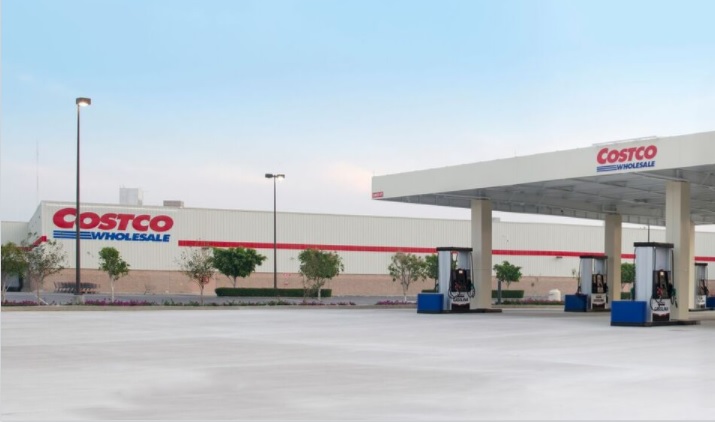 Estación de gasolina Costco.