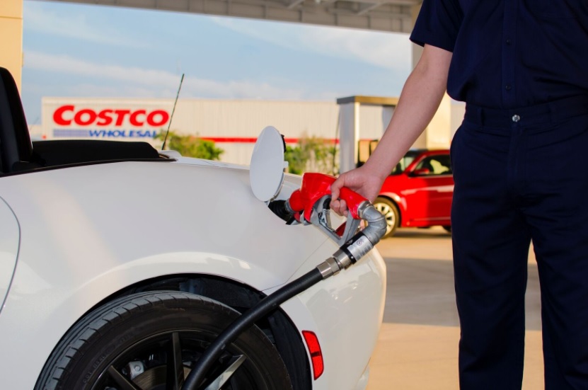 Estación de gasolina Costco.