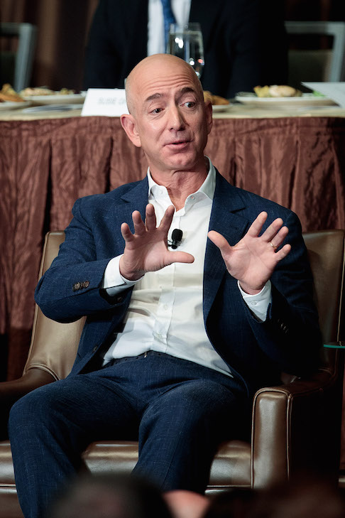 Jeff Bezos, confundador de Amazon y dueño de The Washington Post.