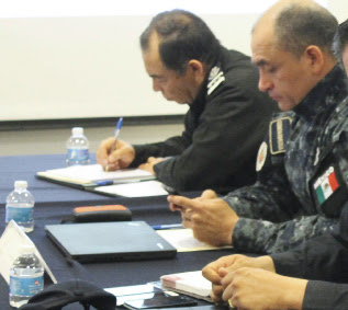 Benjamín Grajeda, comisionado de la Gendarmería Nacional. 