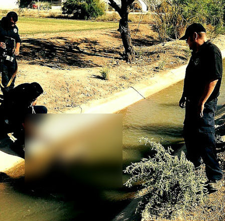 En el ejido San Ignacio de Gómez Palacio, fue encontrado un hombre sin vida en canal de riego.