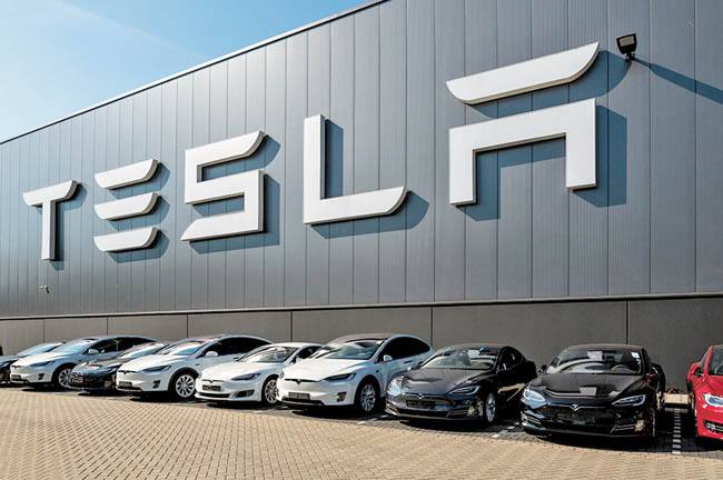 Los modelos de la marca estadunidense de autos eléctricos.  