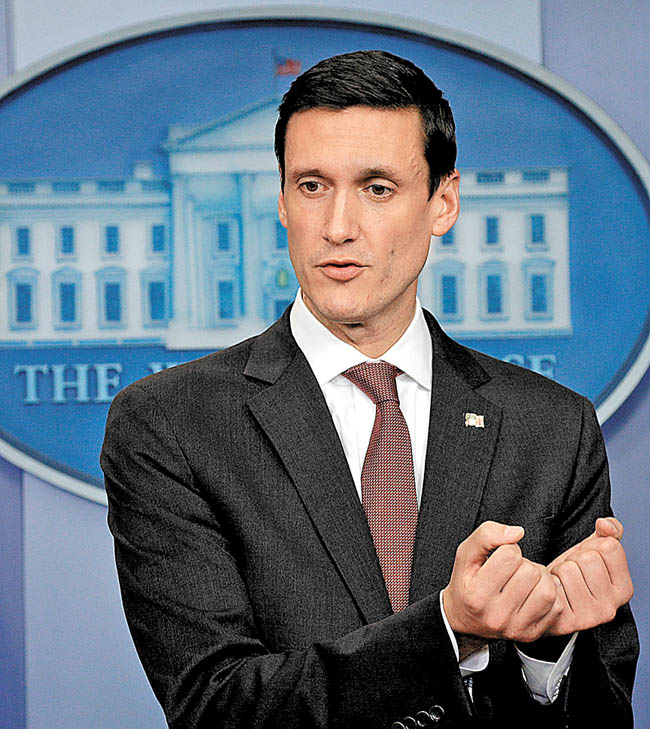 Tom Bossert, asesor de Seguridad Nacional. 