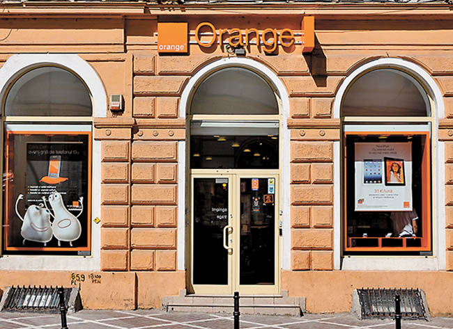Una de las tiendas de Orange. 