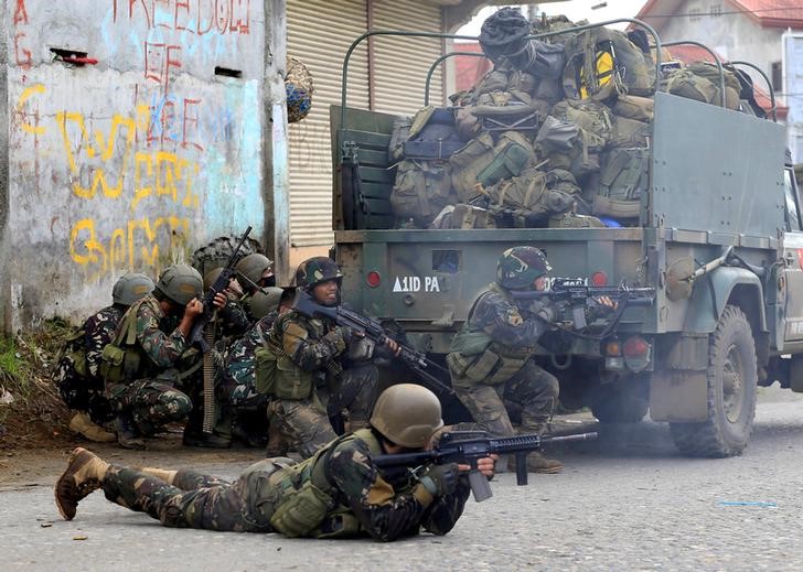 El Ejército elevó el nivel de seguridad en la región ante posibles ataques terroristas en ciudades y poblaciones cercanas a Marawi.