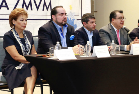 Isabel Miranda de Wallace, presidenta de Alto al Secuestro, presentó el Diagnóstico de Seguridad Pública en la Zona Metropolitana del Valle de México.