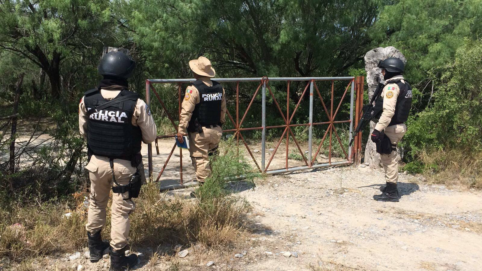 La Policía Rural inspeccionó el lugar.