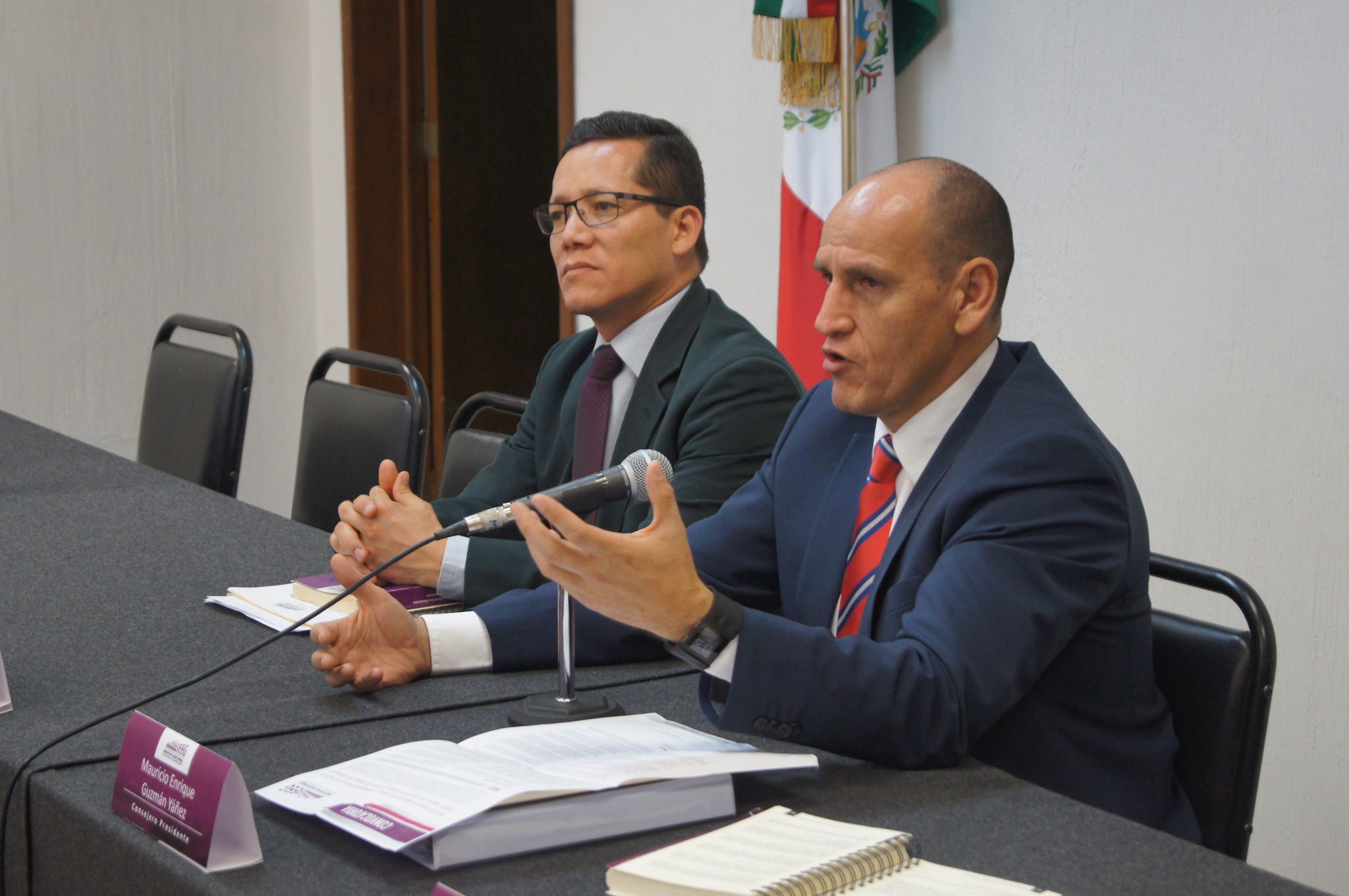Mauricio Guzmán Yáñez, presidente del Consejo General del Instituto Electoral del Estado de Guanajuato. 