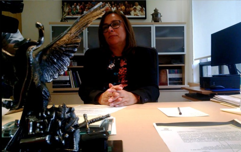 Roció Nahle reiteró que no va a comparecer ante la Fiscalía de Veracruz.