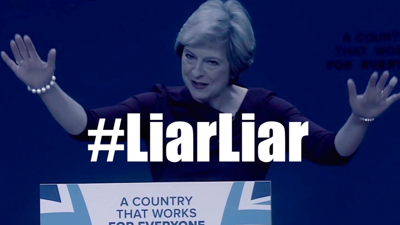 "Liar Liar" es el éxito de Captain Ska dedicado a Theresa May.