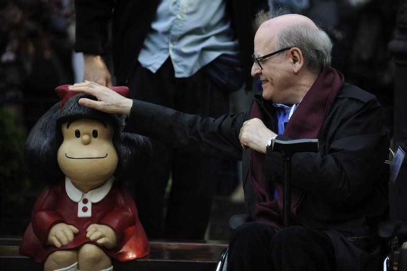 Mafalda fue creada en 1964 por el argentino Quino.