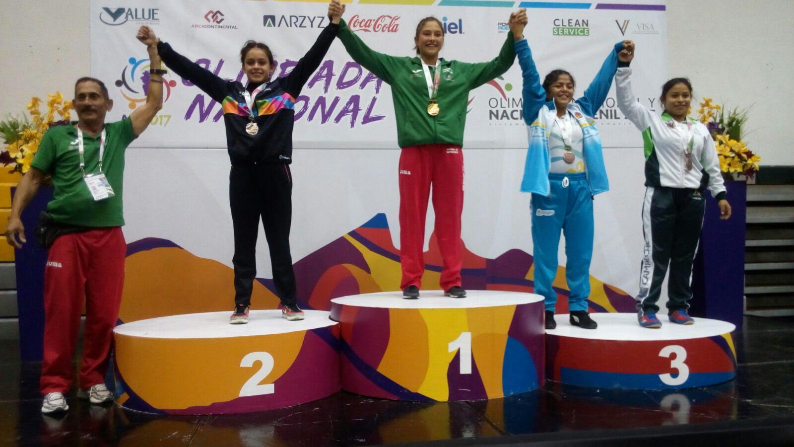 Coahuila suma 19 medallas de oro en la Olimpiada Nacional.
