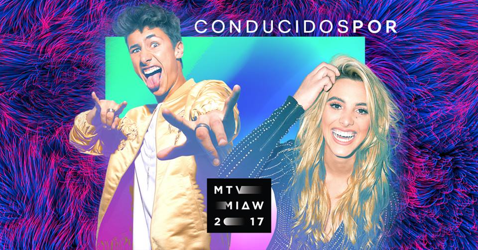 Los MTV MIAW serán conducidos por Juanpa Zurita y Lele Pons.