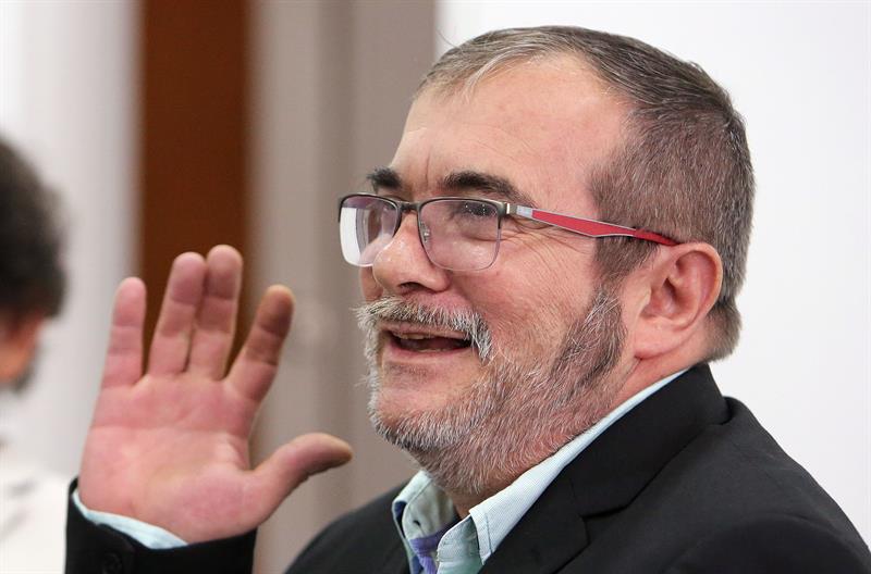 El máximo líder de las FARC, Rodrigo Londoño, alias "Timochenko".