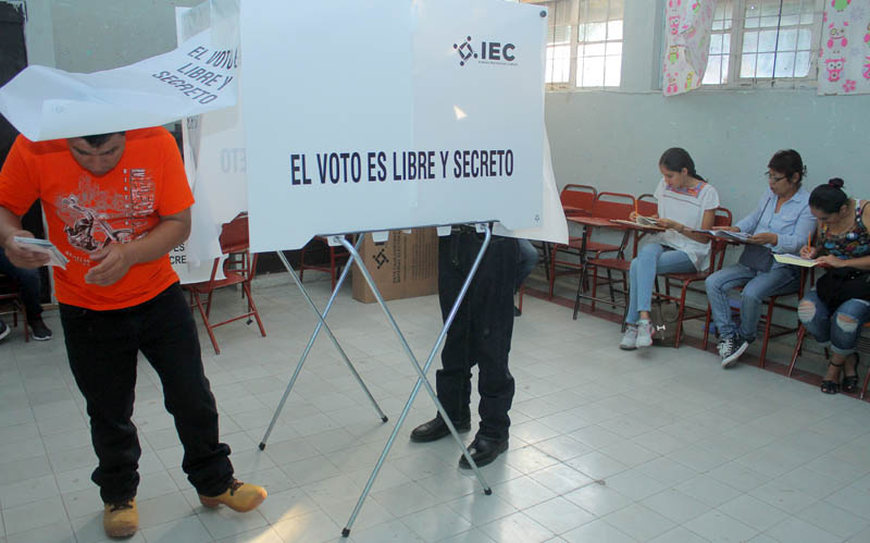 Los representantes de los partidos así como los observadores electorales son parte del ejercicio democrático.