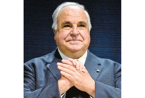 Helmut Kohl. 