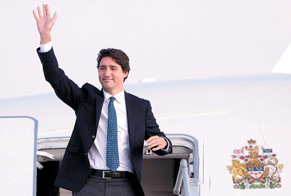 Justin Trudeau//Bahamas.