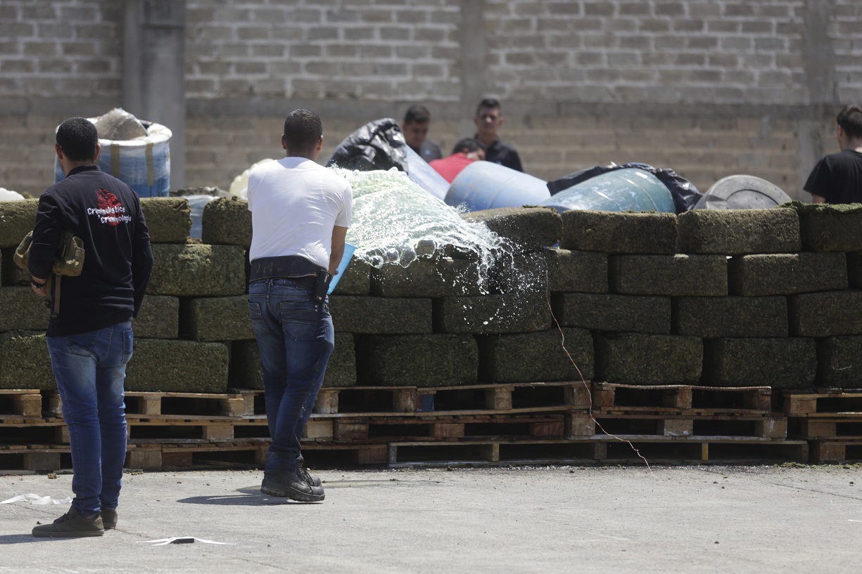 PGR Incinera 5 toneladas de estupefacientes