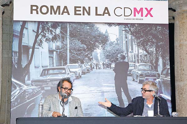 Hacer que la capital retrocediera en el tiempo a los años 70, fue todo un reto para el ganador del Oscar.