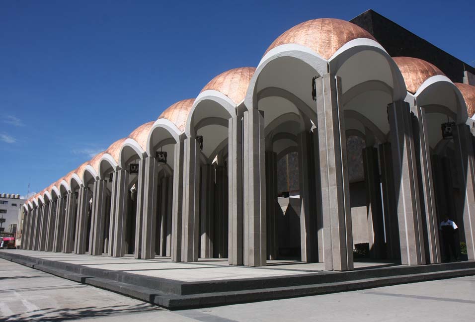 El Teatro Morelos, ubicado en Toluca.