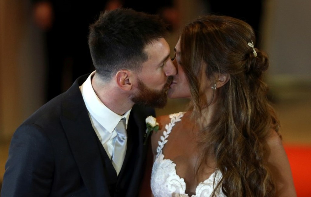 La boda del astro argentino Lionel Messi y Antonela Roccuzzo