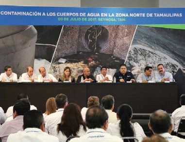 Autoridades analizaron temas relaciones con el medio ambiente.