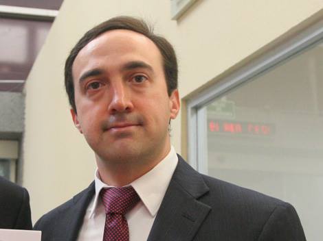 El diputado del PAN, Hernán Salinas.
