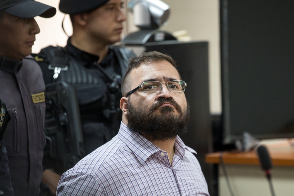 Hoy Javier Duarte podrá decir si acepta o no el proceso de extradición a México.