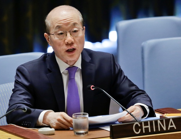 Liu Jieyi, embajador de China ante Naciones Unidas.