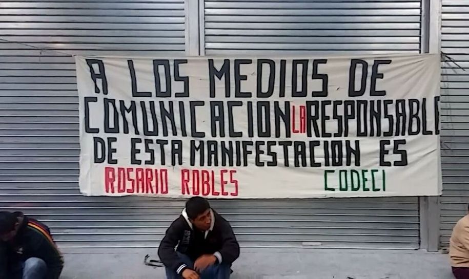 Los manifestantes aseguraron que no permitirán la entrada del personal y amenazaron con instalar un plantón.