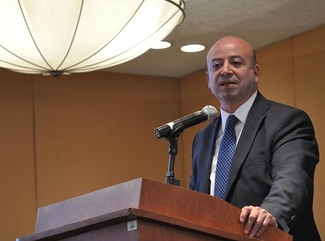 El comisionado Nacional de Seguridad, Renato Sales Heredia.