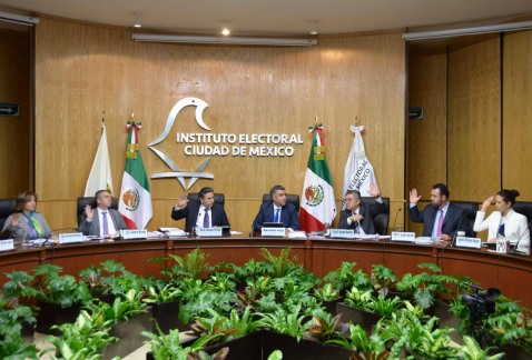 Los consejeros del Instituto Electoral de la Ciudad de México determinaron que haya 96 circunscripciones para la elecciones de concejales en el proces