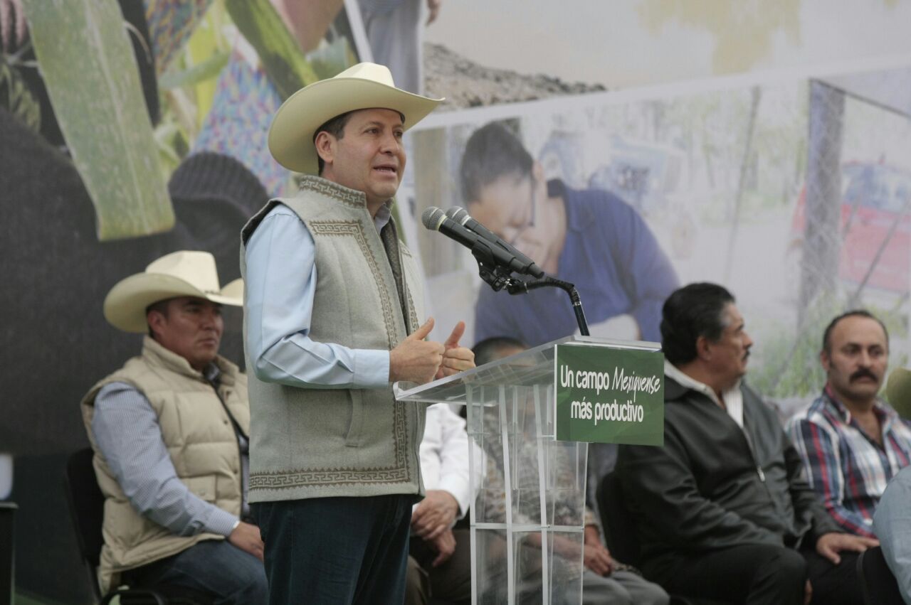 El gobernador del Estado de México, Eruviel Ávila Villegas.