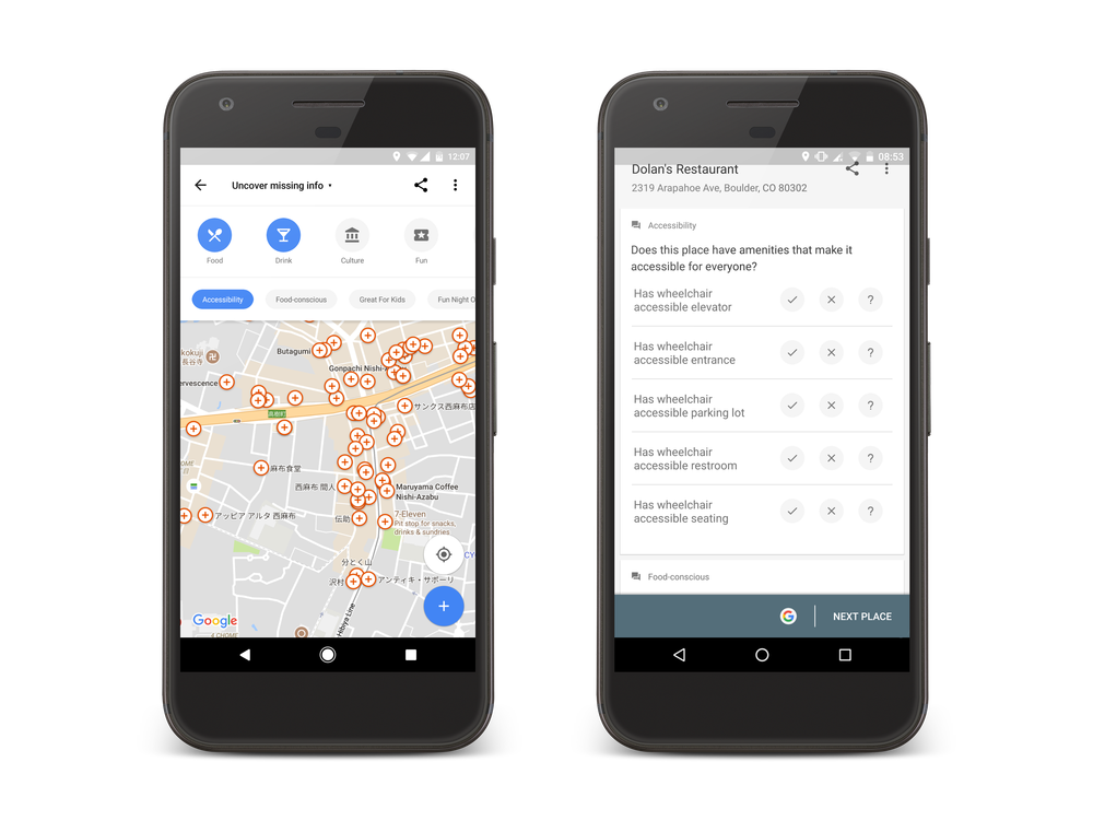 La nueva función de Google Maps está pensada para ayudar a las personas con necesidades especiales