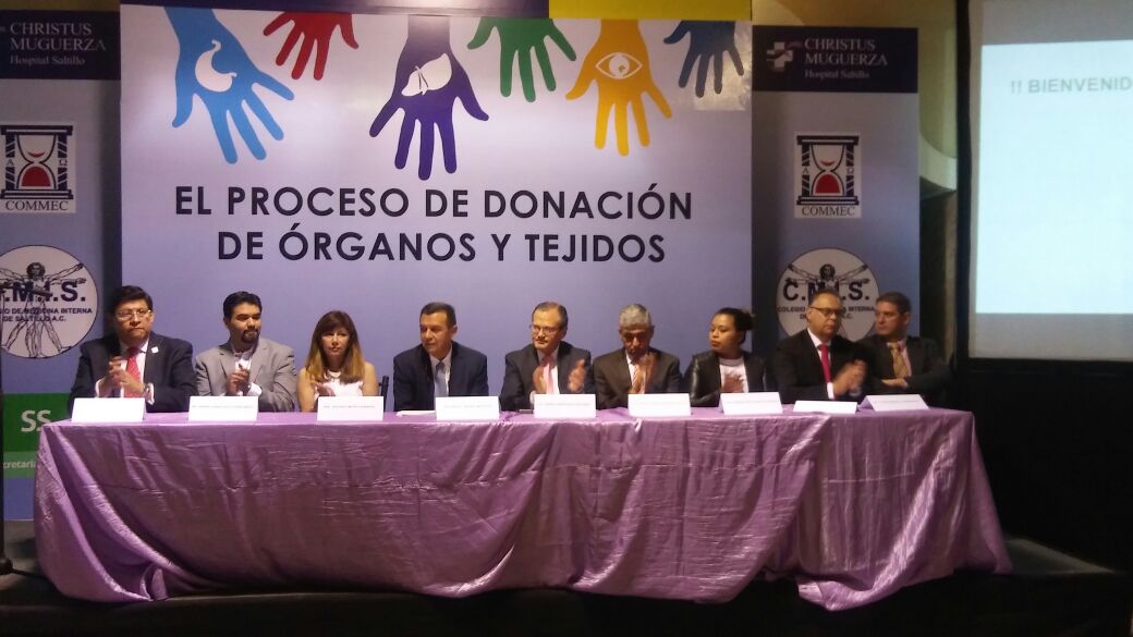 Coahuila ocupa el quinto lugar nacional en donación de órganos.