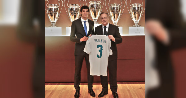 Jesús Vallejo llegó al Real Madrid 