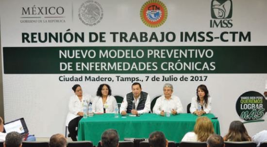 Acuerdan IMSS y CTM plan contra males crónicos