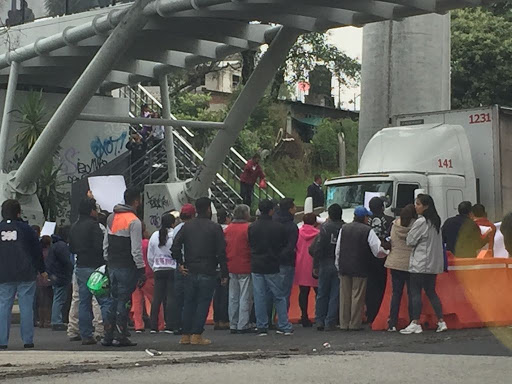 Los manifestantes indicaron que realizarán bloqueos intermitentes cada 10 minutos.