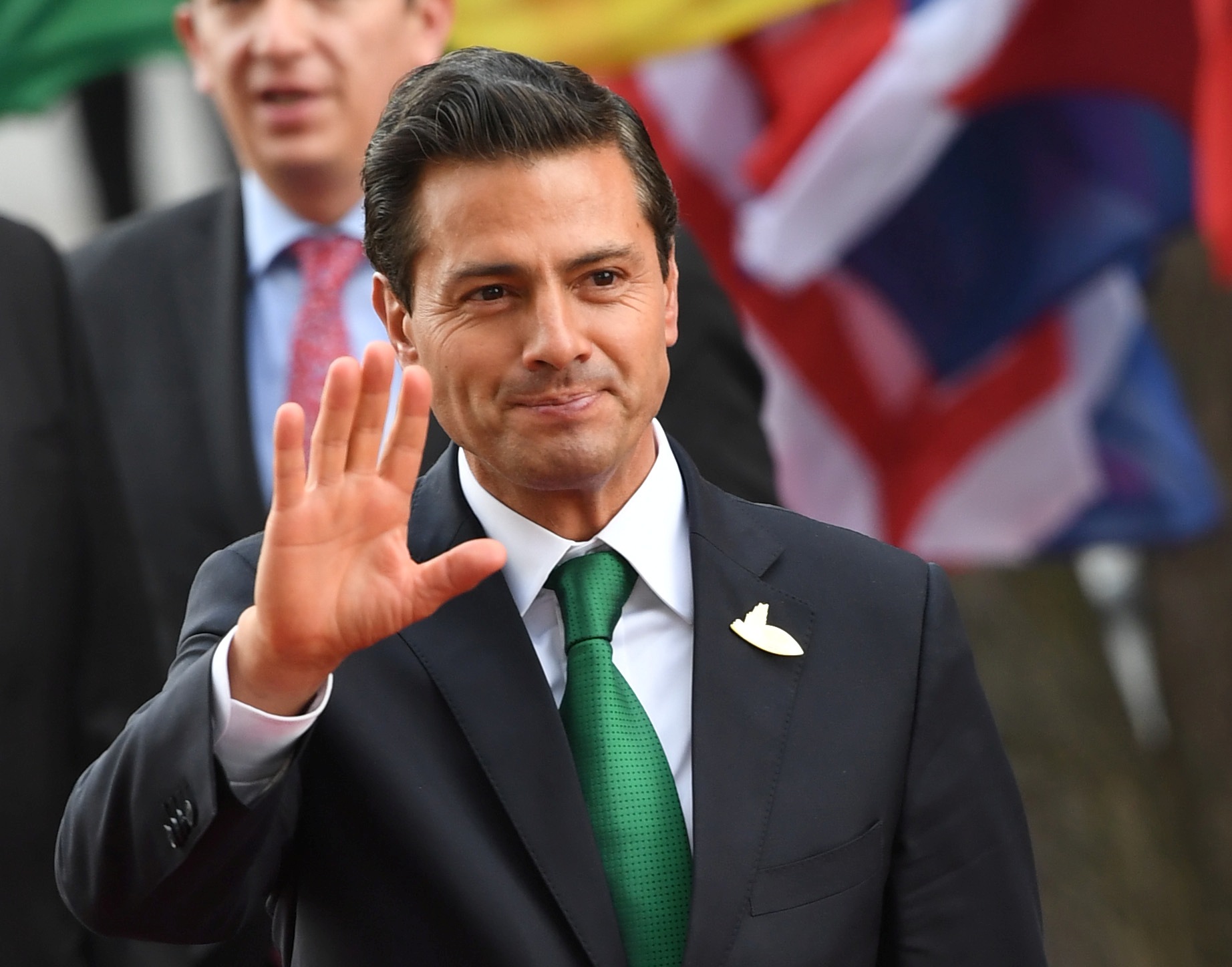 El presidente Enrique Peña Nieto participa en la cumbre del G20 en Hamburgo.