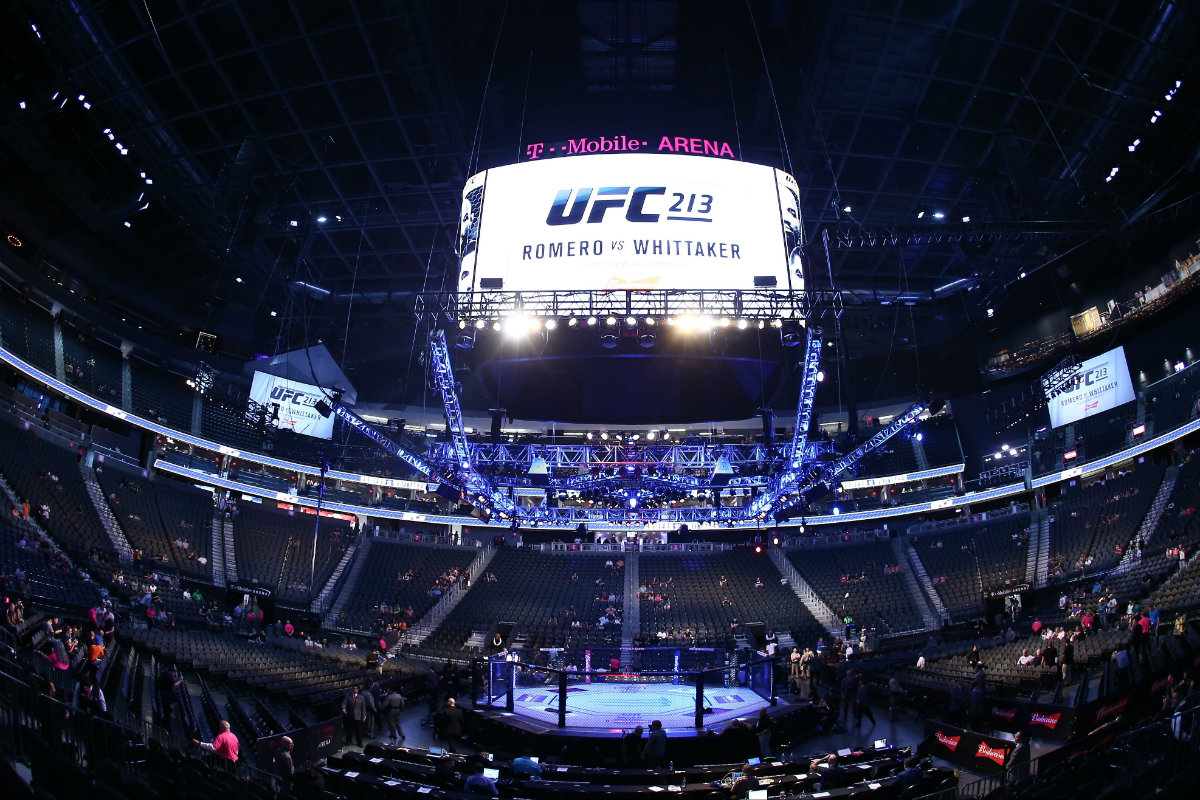UFC 213 en la T-Mobile Arena de Las Vegas