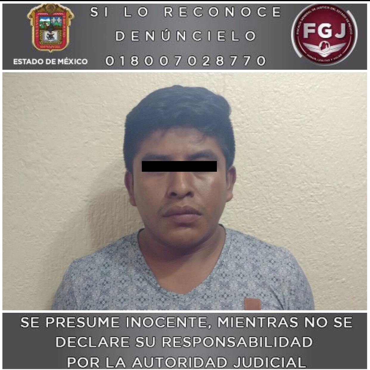 El detenido presuntamente robaba las limosnas de la iglesia.