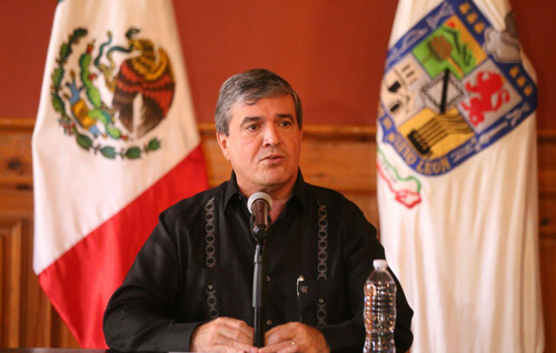 El secretario general de Gobierno, Manuel González Flores.